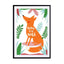 Born To Be Wild Fox Wall Art - Drawdeck