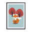 Foxy Friend Wall Art - Drawdeck