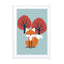 Foxy Friend Wall Art - Drawdeck