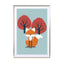 Foxy Friend Wall Art - Drawdeck