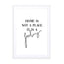 Home Is A Feeling Wall Art - Drawdeck