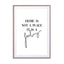 Home Is A Feeling Wall Art - Drawdeck