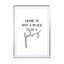 Home Is A Feeling Wall Art - Drawdeck