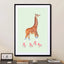 Rollerskating Giraffe - Drawdeck