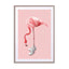 Sneaker Flamingo Wall Art - Drawdeck