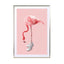 Sneaker Flamingo Wall Art - Drawdeck