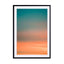 Blue and orange sunrise Wall Art - Drawdeck
