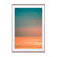 Blue and orange sunrise Wall Art - Drawdeck