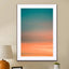 Blue and orange sunrise - Drawdeck