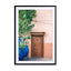 Woorden door on Coral wall Wall Art - Drawdeck