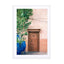 Woorden door on Coral wall Wall Art - Drawdeck
