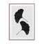 Ginkgo Leaf Black & White Ii Wall Art - Drawdeck