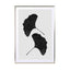 Ginkgo Leaf Black & White Ii Wall Art - Drawdeck