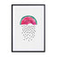 Watermelon Rain Wall Art - Drawdeck