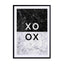 Xo Hugs & Kisses Quote Wall Art - Drawdeck