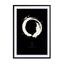 Enso (On Black Background) Wall Art - Drawdeck