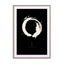 Enso (On Black Background) Wall Art - Drawdeck
