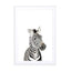 Baby Zebra Wall Art - Drawdeck