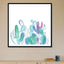 abstract cacti