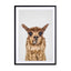 Happy Alpaca Wall Art - Drawdeck