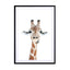 Happy Giraffe Wall Art - Drawdeck