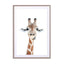 Happy Giraffe Wall Art - Drawdeck