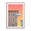 Pastel Village Wall Art - Drawdeck