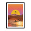 Surreal Sunset Surf Collage Wall Art - Drawdeck