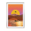 Surreal Sunset Surf Collage Wall Art - Drawdeck
