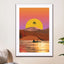Surreal Sunset Surf Collage - Drawdeck