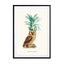 Pineapple Owl Vintage Wall Art - Drawdeck