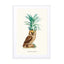 Pineapple Owl Vintage Wall Art - Drawdeck