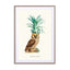 Pineapple Owl Vintage Wall Art - Drawdeck