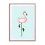 Flamingo Flower Wall Art - Drawdeck