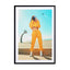 The Girl In Yellow Joggers Wall Art - Drawdeck
