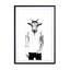 Hipster Goat Wall Art - Drawdeck