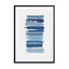Ombre Blue Wall Art - Drawdeck