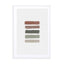 Ombre Earth Tones Wall Art - Drawdeck