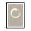 Enso (on Beige Background) Wall Art - Drawdeck
