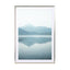 Blue Mountains Reflecting In A Fjord Near Tromso Wall Art - Drawdeck