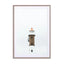 Minimalist Lighthouse In Northern Germany Wall Art - Drawdeck