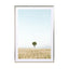 Lonely Tree In The Middle Of A Field Wall Art - Drawdeck