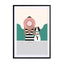 Girl With A Dog Ii Wall Art - Drawdeck