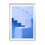 Muralla Roja In Blue Wall Art - Drawdeck