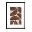 Desert Abstract Shapes Wall Art - Drawdeck