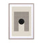 Lines And Circle I Wall Art - Drawdeck