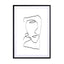 Abstract Head Wall Art - Drawdeck