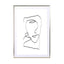 Abstract Head Wall Art - Drawdeck