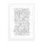 White Statement 2 Wall Art - Drawdeck
