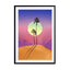 Retro desert collage Wall Art - Drawdeck